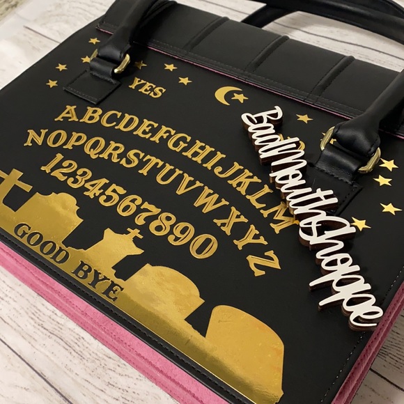 *Witchwood Bags x Hybrid Hollow Custom Made Spirit Board Shoulder Satchel Purse - Picture 8 of 13